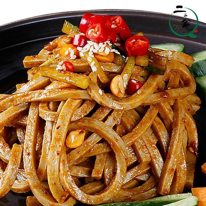 山西特产鲜食莜面条凉拌方便速食面免煮粗粮低脂代餐主食包邮