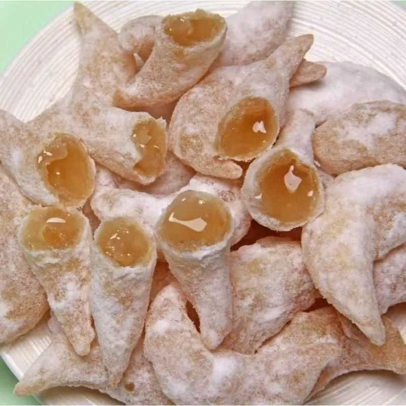 河南老式糕点羊角蜜梅豆角蜜糖角蜜角王灌浆果子月亮果梅豆角糖心