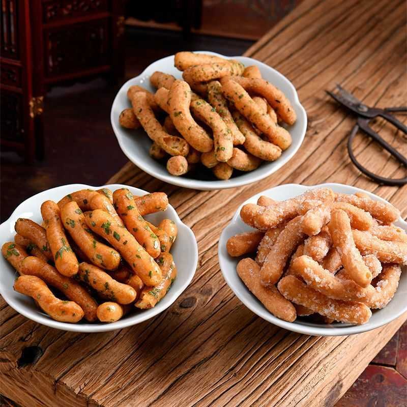 温州特产油京果传统老式中式糕点休闲经典零食江米条美味点心小吃