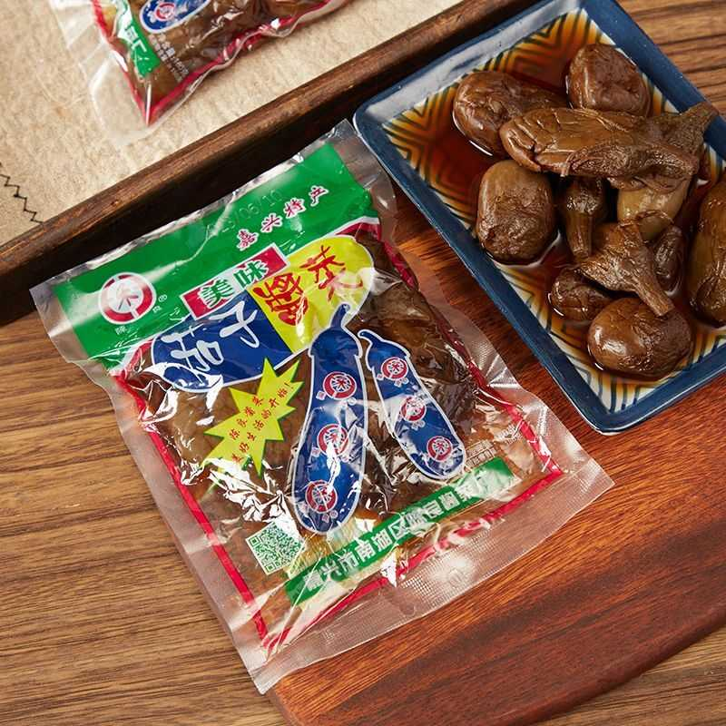 茄子酱菜美味一口茄嘉兴特产特小腌制茄子江浙沪风味甜口下饭菜