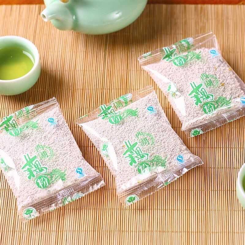 杭州特产三家村速溶藕粉含糖西湖藕粉冲饮品独立小袋散装350g起