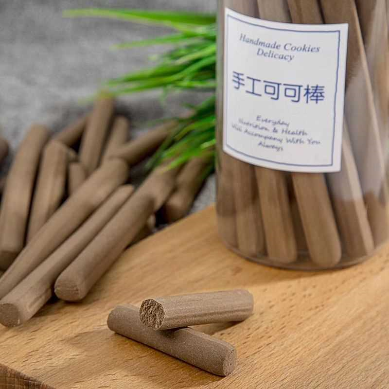 原味牛奶棒手指饼干磨牙棒可可味牛奶味饼干棒解馋小零食饼干罐装