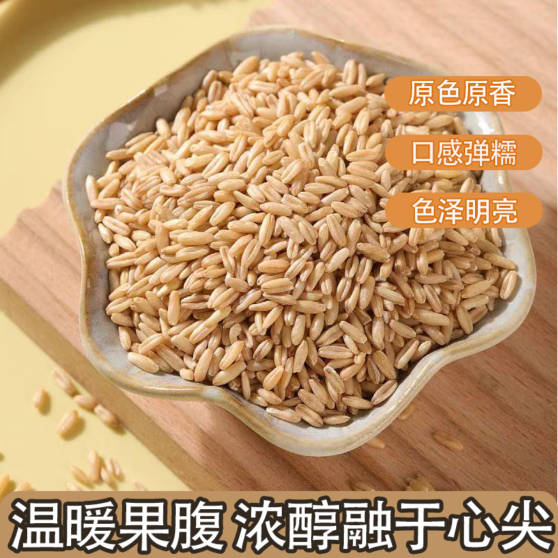新鲜东北燕麦米当季新米人工挑选颗粒饱满色泽鲜亮东北燕麦米新米