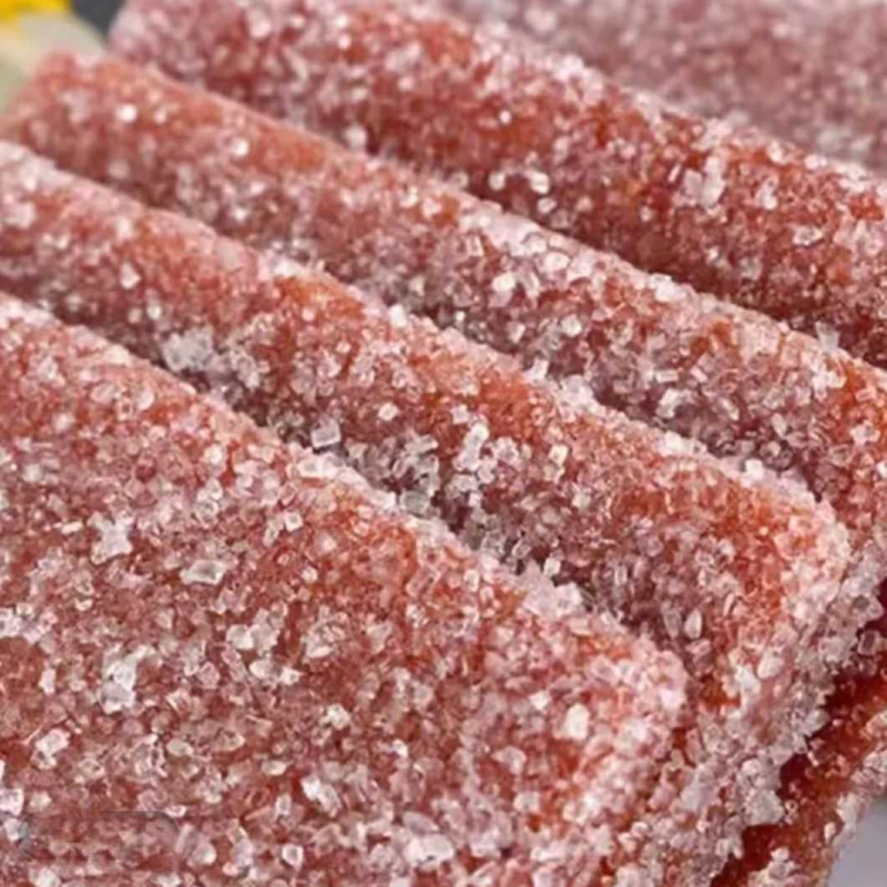 雪花山楂片零食蜜饯干片酸甜软片制品儿童方片批发散装清仓