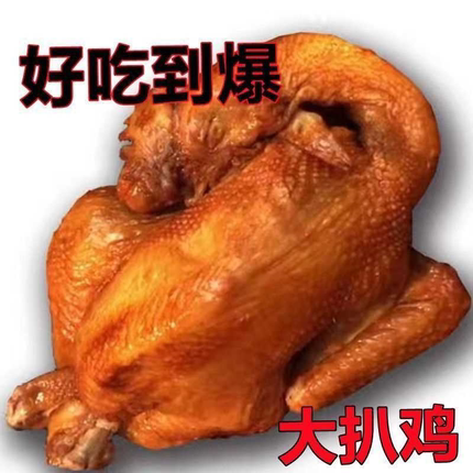 德州精品五香扒鸡整只鸡制作真空包装肉质鲜美紧实即食山东特产