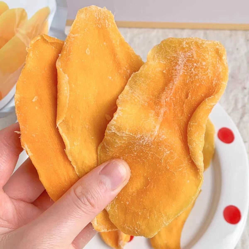 净重500g大切片芒果干蜜饯果干特产休闲网红水果干办公室解馋零食
