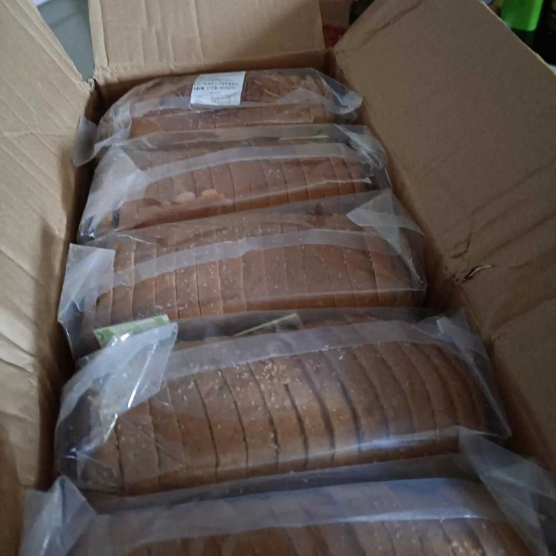 切片俄罗斯无蔗糖全麦列巴面包吐司粗粮无油健身代餐饱腹早餐
