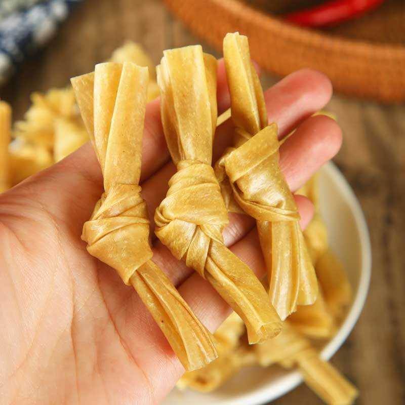 豆扣结豆寇批发腐竹结豆制品食材炸串火锅豆皮麻辣烫素肉干货含盐