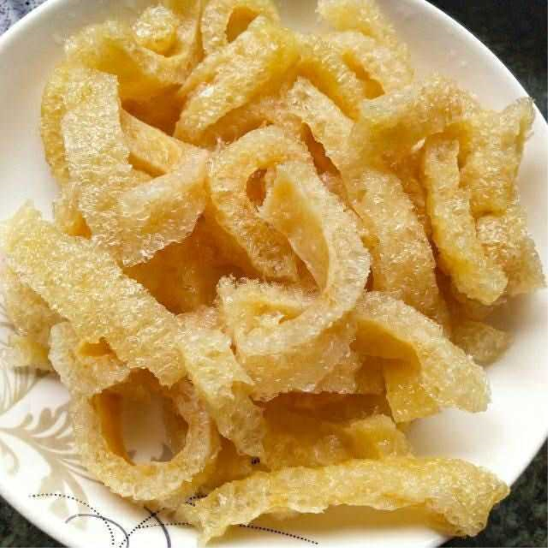 油炸肉皮猪皮干猪皮响皮皮肚江苏猪肉皮干货火锅麻辣烫食材批发