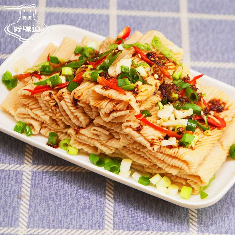 素牛排豆皮干货 油豆腐皮蛋白肉人造肉豆制品辣片腐竹皮