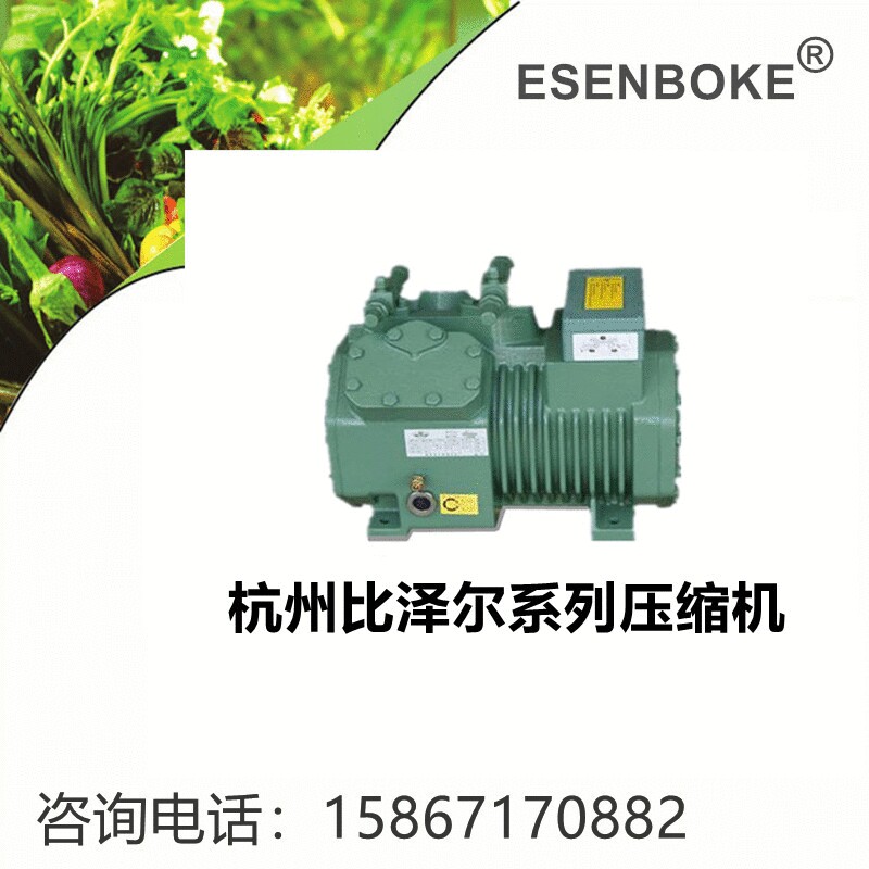 浙江大明半封闭压缩机3/5P/8/10HP/12/15/20匹保鲜冷冻库制冷机头