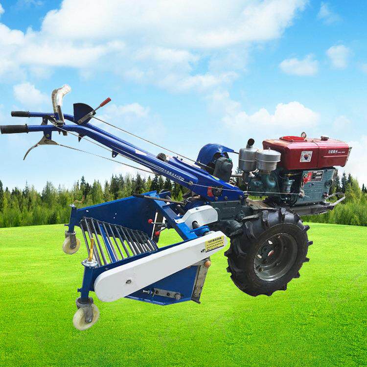 收红薯专用犁 手扶车带小型红薯收获机 漏土快 结构简洁