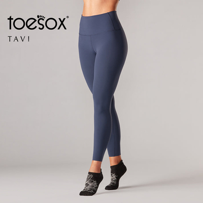 toesox tavi联名款弹力提臀女子运动瑜伽裤健身裤紧身显瘦打底裤