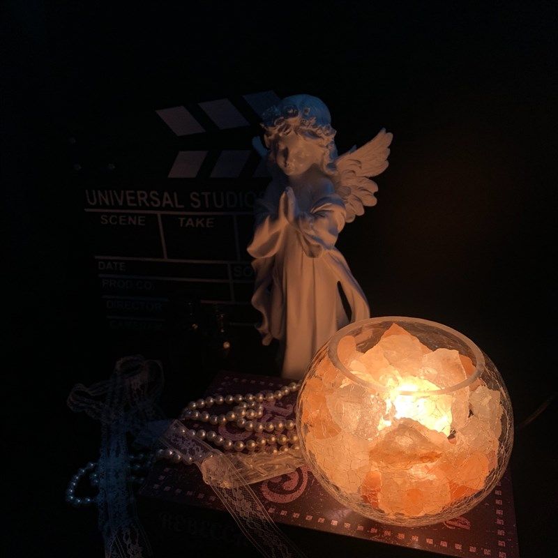 出口欧洲 天然喜马拉雅原矿石 盐灯小夜灯香薰灯冥想净化负能