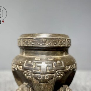山西青石手工雕刻石墩底座纳福复古陈设案头摆件家居装饰吉祥包邮