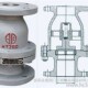 宇明牌立式 16Q法兰止回阀消声止回阀消音止回阀DN5080 止回阀H42H