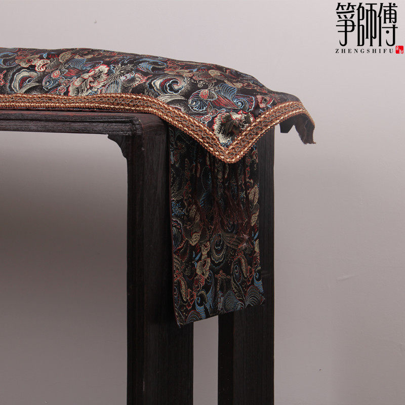 古琴盖布套加厚古琴防尘布禅意中式古琴披仿古古琴桌旗盖桌布