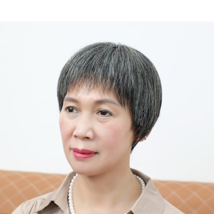 老年人假发女短发奶奶花白色舞台表演假头发套超自然老太太全头套