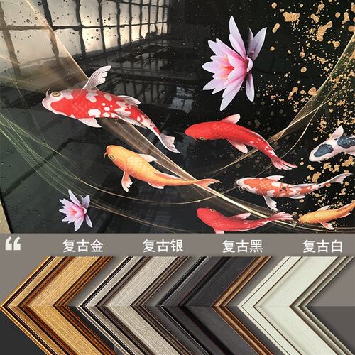 林风眠装饰画中式水墨风景山水客厅餐厅卧室床头走廊楼道墙壁挂画