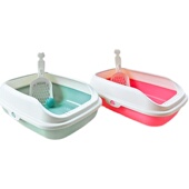 猫砂盆超大号半封闭防外溅猫咪厕所猫沙盆幼猫防臭猫咪用品送铲子