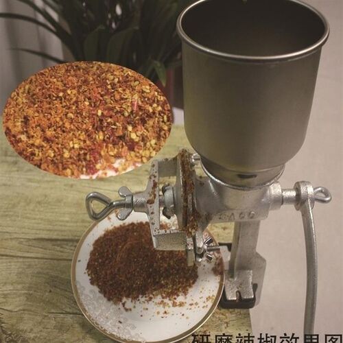 家用手摇小型研磨机玉米研磨机磨粉机五谷核桃粉碎机鸡饲料研磨