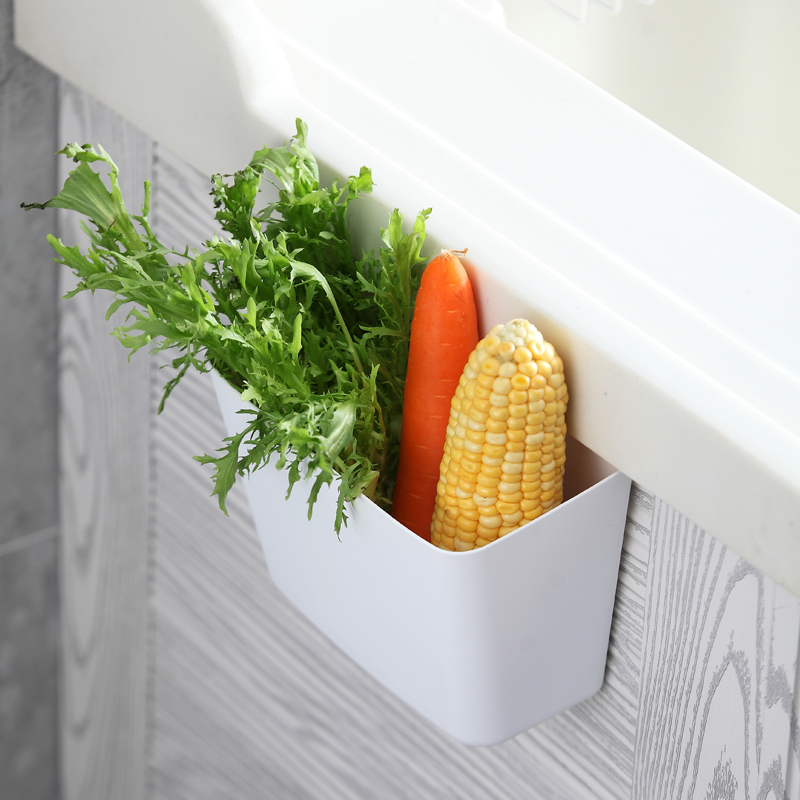 厨房家用壁挂式塑料小号垃圾桶橱柜门家用可挂垃圾悬挂桌面收纳盒