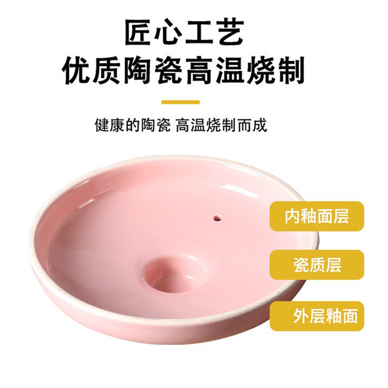 康舒陶瓷砂锅盖子单盖单卖韩式砂锅煲盖多种规格彩色汤锅炖锅盖子