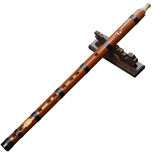 竖笛一节带吹嘴顺笛直笛苦竹葫芦笛竹笛初学演奏成人儿童入门乐器