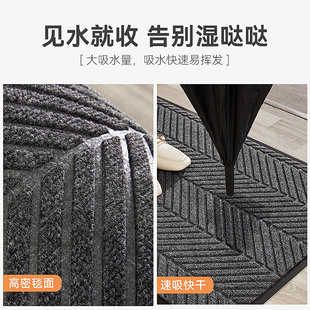 地毯门垫入户门家用玄关耐磨防滑垫大门口蹭土刮泥地垫入户门脚垫