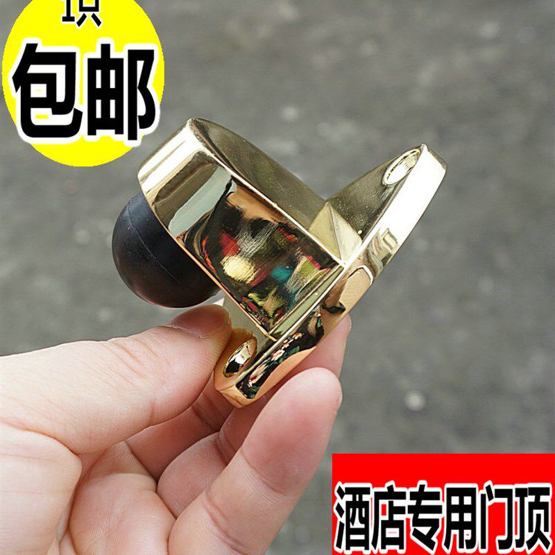免打孔门吸门挡不锈钢地碰防撞器门顶橡胶限位器玻璃门碰门堵门阻