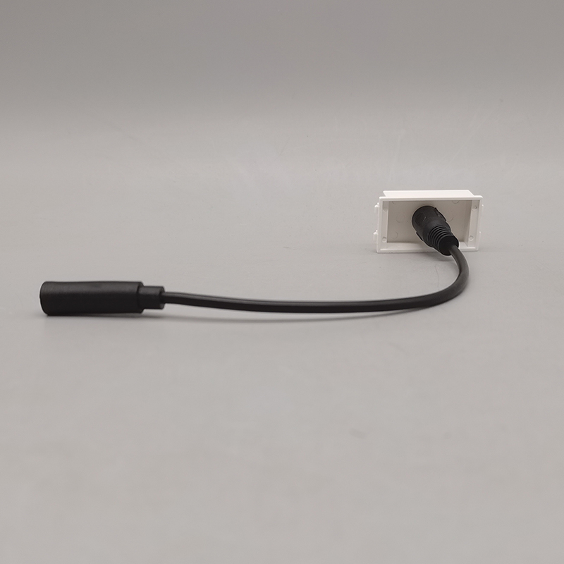 128型3.5音频带线免焊接含线音频耳机耳麦电脑插座3.5mm直插功能