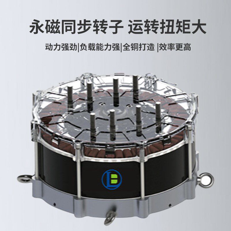 永磁大型工业吊扇风扇7米3厂房车间仓库篮球馆通风超强大风力