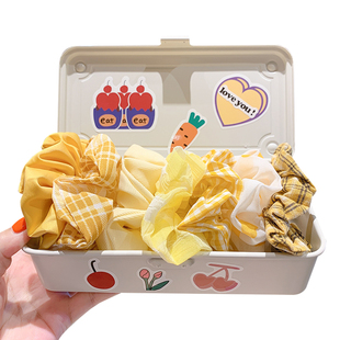 大肠发圈儿童扎头发皮筋头饰女童丸子头可爱头绳发饰韩国网红发绳