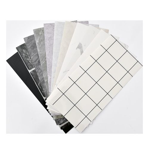 瓷砖贴3d立体厨房墙裙护板装饰卫生间防水防潮自粘墙纸大理石纹