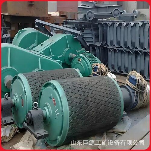 厂家直供22KW外置式电动辊筒运转平稳矿用内置式输送机电动滚筒