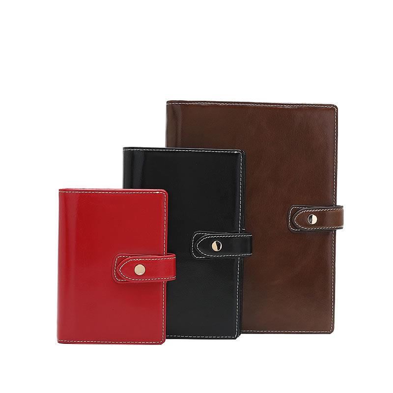 进口真皮头层牛皮m5A8A7A6A5胡曼黎同款手账笔记本替换活页事计划