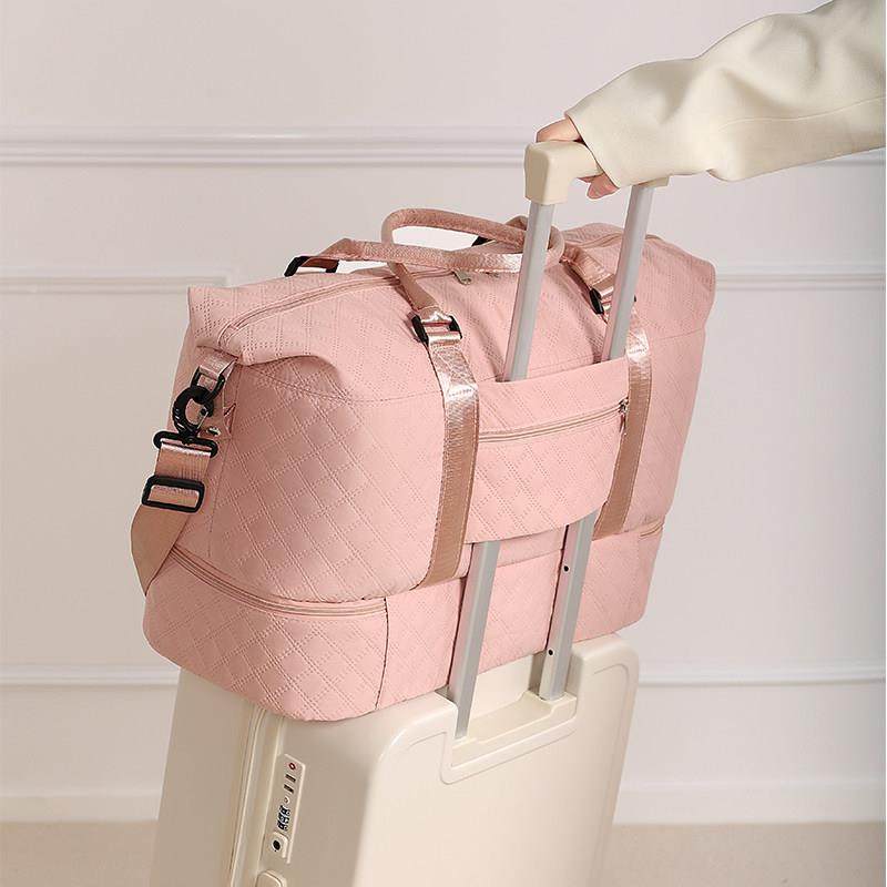 旅行包大容量女外出可携式短途行李收纳袋套拉杆箱手提包运动健身,收纳整理,衣物收纳袋,淘宝优惠券,粉丝福利购,淘宝优惠卷