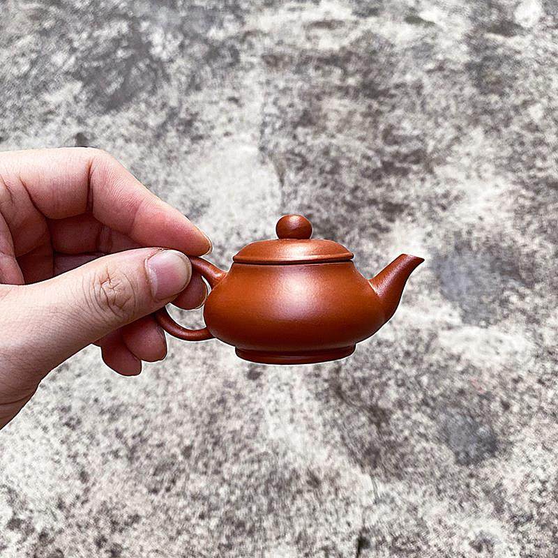 40毫升明炉壶潮汕一杯茶小容量潮州原矿朱泥手工紫砂壶球孔家用,餐饮具,茶壶,淘宝优惠券,粉丝福利购,淘宝优惠卷