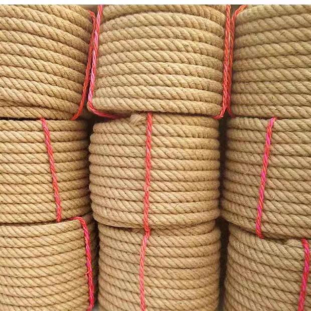粗麻绳耐磨结实拔河训练绳猫咪磨爪爬绳装饰水管绳子捆绑绳