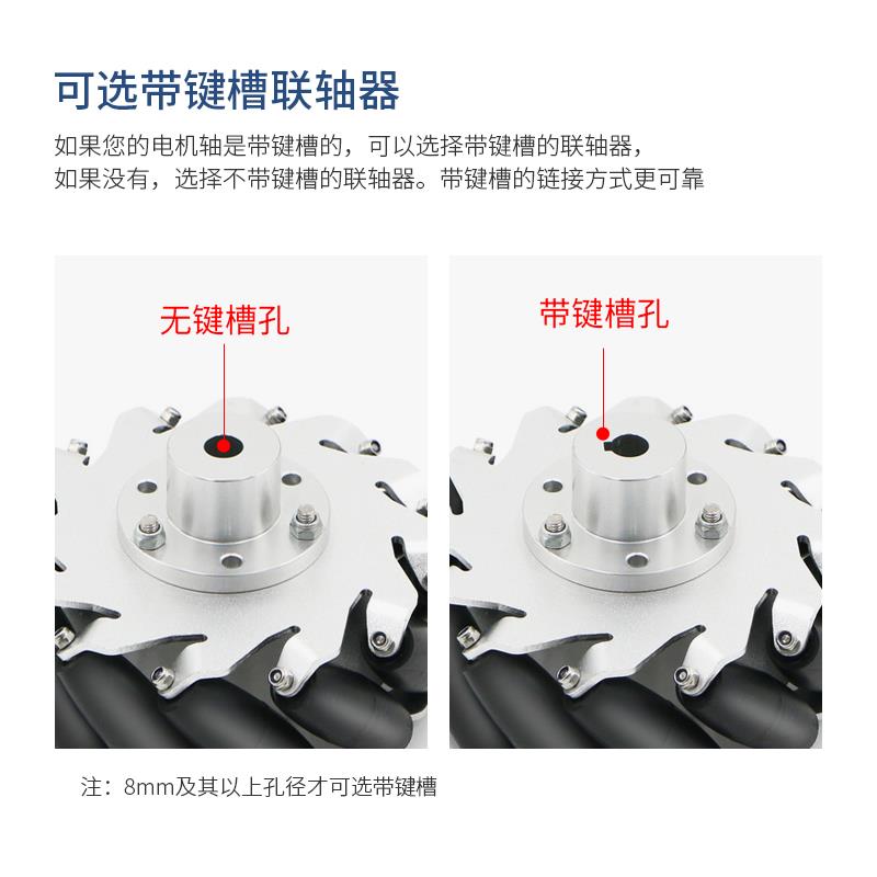 j8个ca纳姆轮0麦轮127452mmnumwheel1me麦克60m75轮子一组10mg3