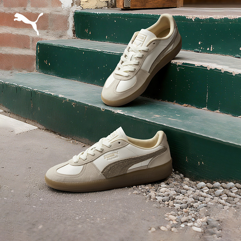 PUMA彪马复古足球风T头鞋女新款休闲薄底鞋舒适板鞋 40375