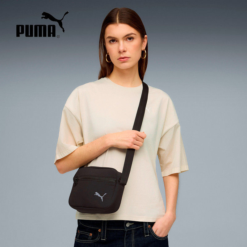 PUMA彪马夏季新款女包复古小型通勤休闲斜挎包单肩背包 0921