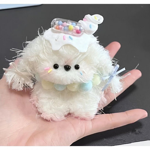 兔毛扭扭棒小狗小猫手工diy材料