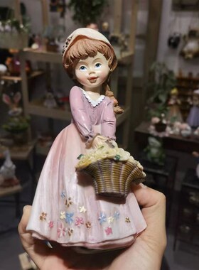 热销美式乡村森林阳台绿色花园情侣系列婚庆装饰礼品 娃娃摆件树