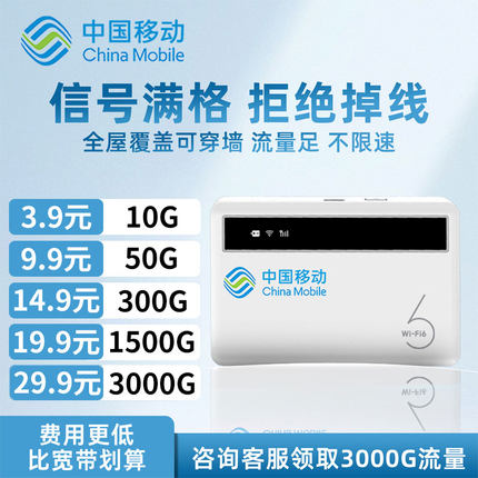 随身无线wifi无线移动网络随身wifl2025新款5流量上网卡便携全国通用wi-fi6免插卡宿舍车载移动宽带路由器