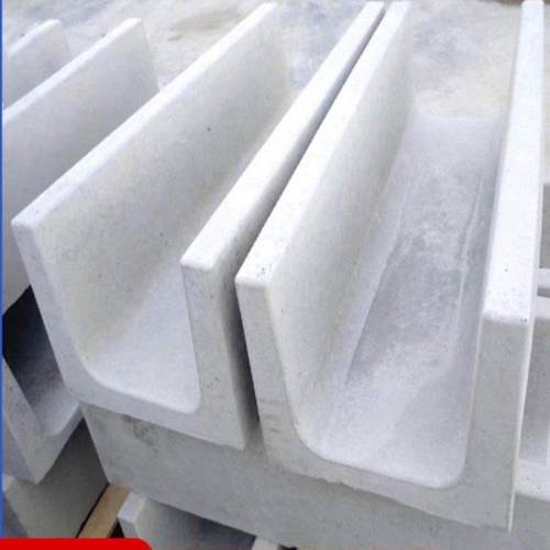 混凝土U形流水槽水泥U型排水槽预制排水沟槽梯形水泥排水槽排水沟