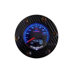 Gr水温表酷奇猴子电动摩托车指针自检通用改装电压温度时速表可调