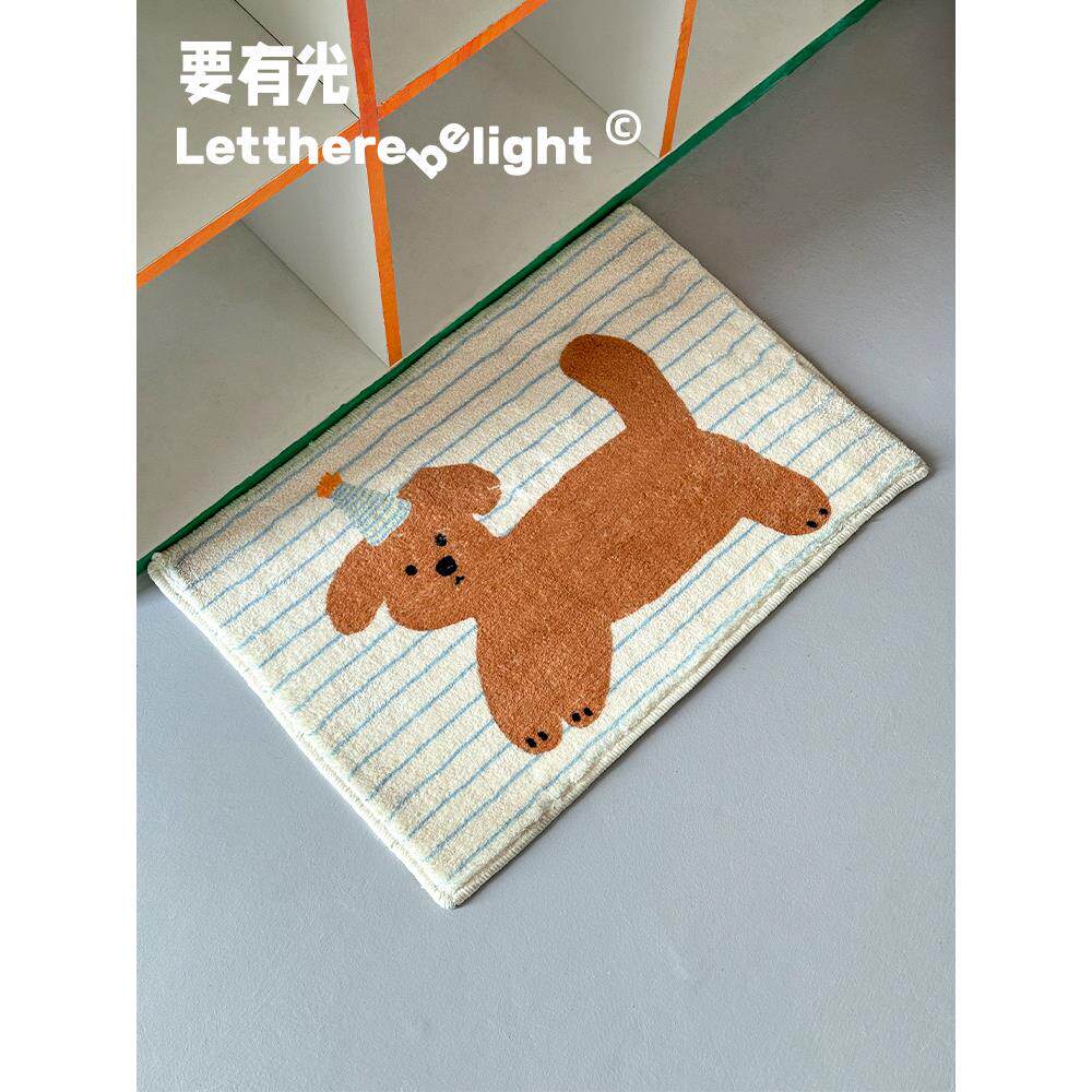 可爱的风小猫小狗卧室地毯床边毯子凸窗脚垫懒沙发地板垫宠物垫