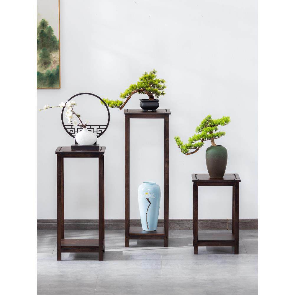 彷古花架吊兰架落地式多肉花盆架实木花几装饰摆件花台客厅置物架,住宅家具,花架/花几,淘宝优惠券,粉丝福利购,淘宝优惠卷