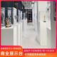 亚克力展示台方形立柱白色烤漆展台博物馆玉器底座样品陈列置物架